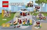 Instrucciones de Construcción - LEGO - 31080 - Modular Winter Vacation: Page 60