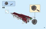 Instrucciones de Construcción - LEGO - 31086 - Futuristic Flyer: Page 39