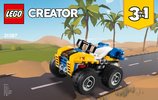 Instrucciones de Construcción - LEGO - 31087 - Dune Buggy: Page 1