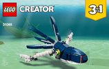 Instrucciones de Construcción - LEGO - 31088 - Deep Sea Creatures: Page 1