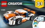 Instrucciones de Construcción - LEGO - 31089 - Sunset Track Racer: Page 1