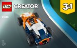 Instrucciones de Construcción - LEGO - 31089 - Sunset Track Racer: Page 1