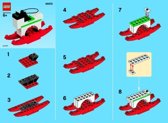 Instrucciones de Construcción - LEGO - 40072 - Monthly Minibuild Dec 2013: Page 1