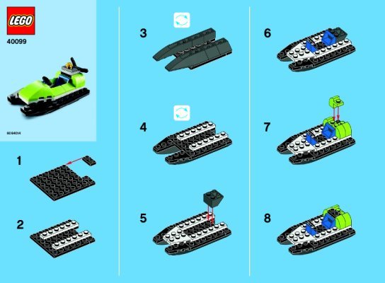 Instrucciones de Construcción - LEGO - 40099 - Monthly Minibuild June: Page 1