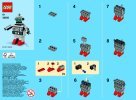 Instrucciones de Construcción - LEGO - 40128 - Monthly Mini Build March – Robot: Page 1