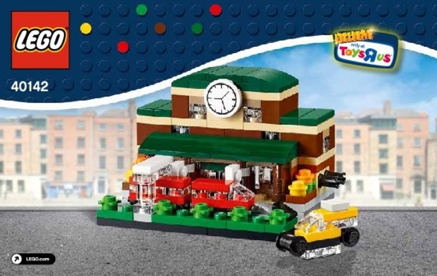 40142 - Bricktober Train Station