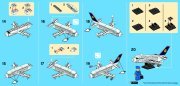 Instrucciones de Construcción - LEGO - 40146 - Lufthansa Plane: Page 2