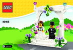 Instrucciones de Construcción - LEGO - 40165 - Recuerdo de boda LEGO®: Page 1