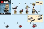 Instrucciones de Construcción - LEGO - 40176 - Star Wars Excl. MF on stand: Page 1