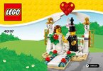 Instrucciones de Construcción - LEGO - 40197 - Wedding Favor Set 2018: Page 1