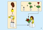 Instrucciones de Construcción - LEGO - 40197 - Wedding Favor Set 2018: Page 3