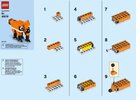 Instrucciones de Construcción - LEGO - 40218 - LEGO Monthly Mini Build November – Fox: Page 1