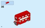 Instrucciones de Construcción - LEGO - 40220 - Autobús londinense LEGO®: Page 22