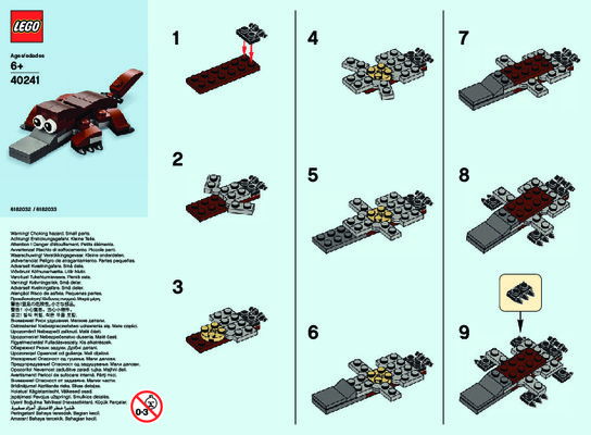 Instrucciones de Construcción - LEGO - 40241 - MMB Mar 2017 Platypus: Page 1