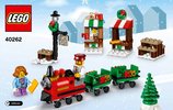 Instrucciones de Construcción - LEGO - 40262 - Christmas Train Ride: Page 1