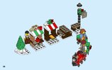 Instrucciones de Construcción - LEGO - 40262 - Christmas Train Ride: Page 38