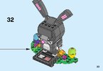 Instrucciones de Construcción - LEGO - 40271 - Easter Bunny: Page 33