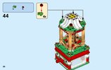 Instrucciones de Construcción - LEGO - 40293 - Christmas Carousel: Page 38