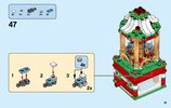 Instrucciones de Construcción - LEGO - 40293 - Christmas Carousel: Page 41