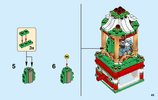 Instrucciones de Construcción - LEGO - 40293 - Christmas Carousel: Page 45