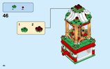 Instrucciones de Construcción - LEGO - 40293 - Christmas Carousel: Page 40