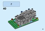 Instrucciones de Construcción - LEGO - 40306 - Micro LEGOLAND® Castle: Page 43