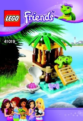 Instrucciones de Construcción - LEGO - 41019 - Turtle's Little Oasis: Page 1