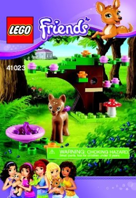 Instrucciones de Construcción - LEGO - 41023 - Fawn’s Forest: Page 1