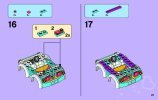 Instrucciones de Construcción - LEGO - Friends - 41034 - La Caravana de Verano: Page 21