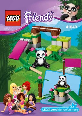 Instrucciones de Construcción - LEGO - Friends - 41049 - El Bambú de la Osa Panda: Page 1