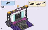 Instrucciones de Construcción - LEGO - Friends - 41117 - Pop Star: Estudio de televisión: Page 48