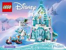 Instrucciones de Construcción - LEGO - Disney - 41148 - Palacio mágico de hielo de Elsa: Page 1