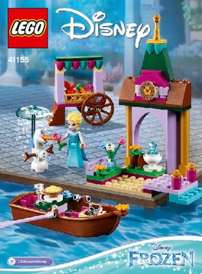 Instrucciones de Construcción - LEGO - 41155 - Elsa's Market Adventure: Page 1