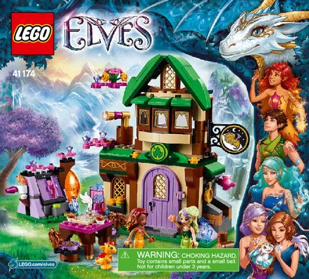 Instrucciones de Construcción - LEGO - Elves - 41174 - Taberna Starlight: Page 1