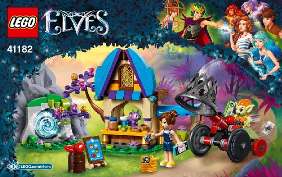 Instrucciones de Construcción - LEGO - Elves - 41182 - Captura de Sophie Jones: Page 1