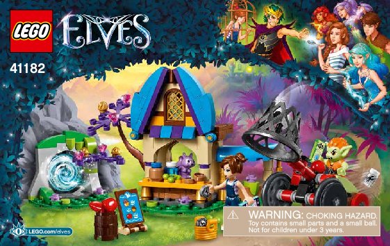 Instrucciones de Construcción - LEGO - Elves - 41182 - Captura de Sophie Jones: Page 1