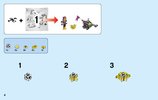 Instrucciones de Construcción - LEGO - DC Super Hero Girls - 41230 - Persecución en el batjet de Batgirl™: Page 4