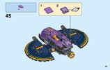 Instrucciones de Construcción - LEGO - DC Super Hero Girls - 41230 - Persecución en el batjet de Batgirl™: Page 55