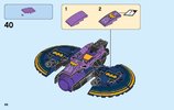 Instrucciones de Construcción - LEGO - DC Super Hero Girls - 41230 - Persecución en el batjet de Batgirl™: Page 48