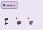 Instrucciones de Construcción - LEGO - 41354 - Andrea's Heart Box: Page 4