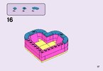 Instrucciones de Construcción - LEGO - 41357 - Olivia's Heart Box: Page 17