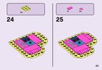 Instrucciones de Construcción - LEGO - 41357 - Olivia's Heart Box: Page 23