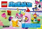 Instrucciones de Construcción - LEGO - 41451 - Unikitty™ Cloud Car: Page 1