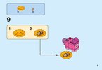 Instrucciones de Construcción - LEGO - 41451 - Unikitty™ Cloud Car: Page 9