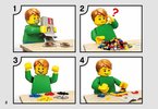 Instrucciones de Construcción - LEGO - BrickHeadz - 41586 - Batgirl™: Page 2