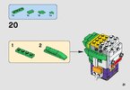 Instrucciones de Construcción - LEGO - BrickHeadz - 41588 - The Joker™: Page 21