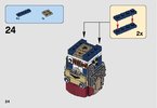 Instrucciones de Construcción - LEGO - BrickHeadz - 41593 - Capitán Jack Sparrow: Page 24