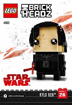 Instrucciones de Construcción - LEGO - 41603 - Kylo Ren™: Page 1