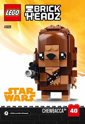 Instrucciones de Construcción - LEGO - 41609 - Chewbacca™: Page 1