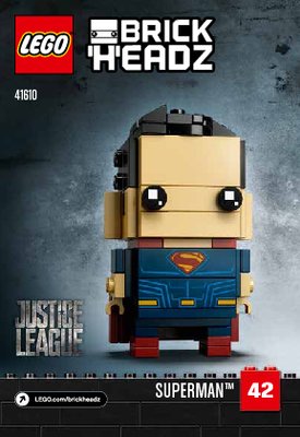 Instrucciones de Construcción - LEGO - 41610 - Tactical Batman™ & Superman™: Page 1